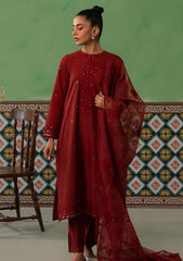 Lawn Collection - Cross Stitch - Mahiri V01 - ROSE FLORINE