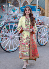 Lawn Collection - Asim Jofa - Arabic - AJPL#06