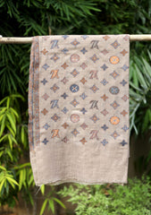 Pashmina Kani Jamawer Shawl D - 138 - Skin
