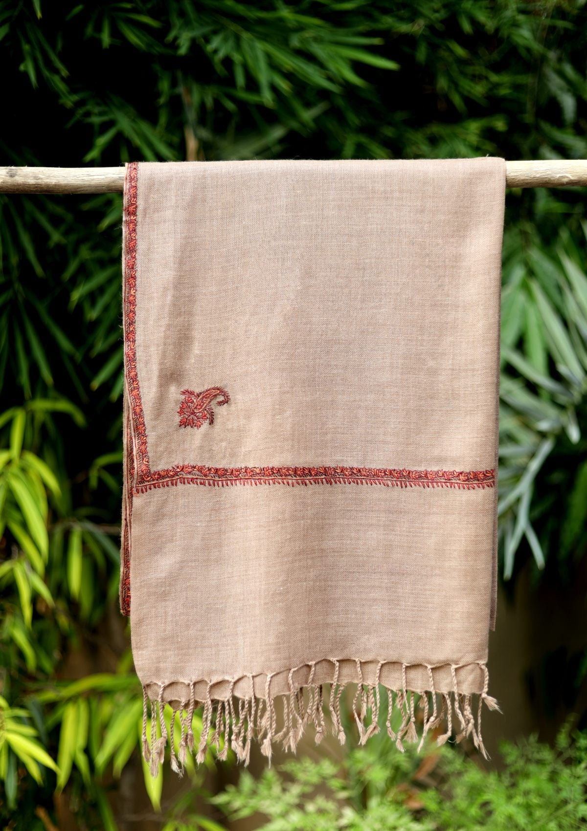 Pashmina Kashmiri Kangri Scarf D - 05