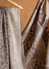 Pashmina Embroidered Jaaldar Shawl D#11 - Skin 1