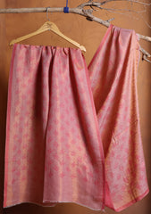 Pashmina Zari Branded Shawl D#02 - D Pink