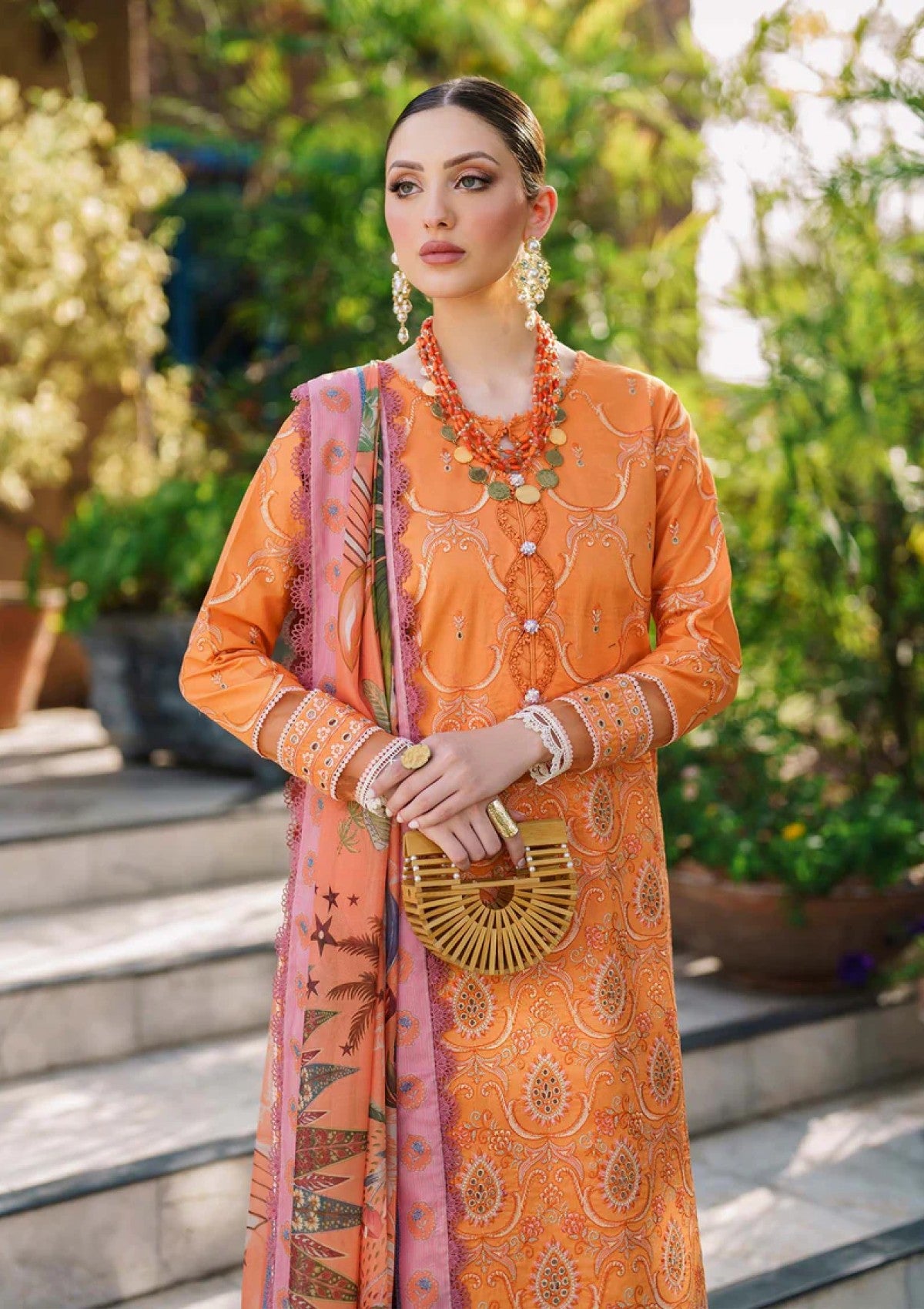 Lawn Collection - Shurooq - Luxury Lawn 24 - SL#08 - DAWN