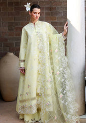Lawn - Cross Stitch - Eid Edit-II - LWN#0206 - CITRUS LACE
