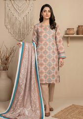 Winter - Rubaaiyat - D Prints - Marina 26 - Wool Shawl - RPM#08 - Skin