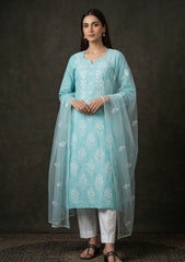 Formals - Riwaj - Fancy 26 -  Thread Work - 2 Pcs - D#02 - LS Green