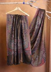 Pashmina Zari Jamawar Shawl D#227 - N Blue