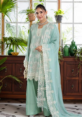 Lawn - Elaf Premium - E.Craft - Chikankari - EEC-3A PARISIAN