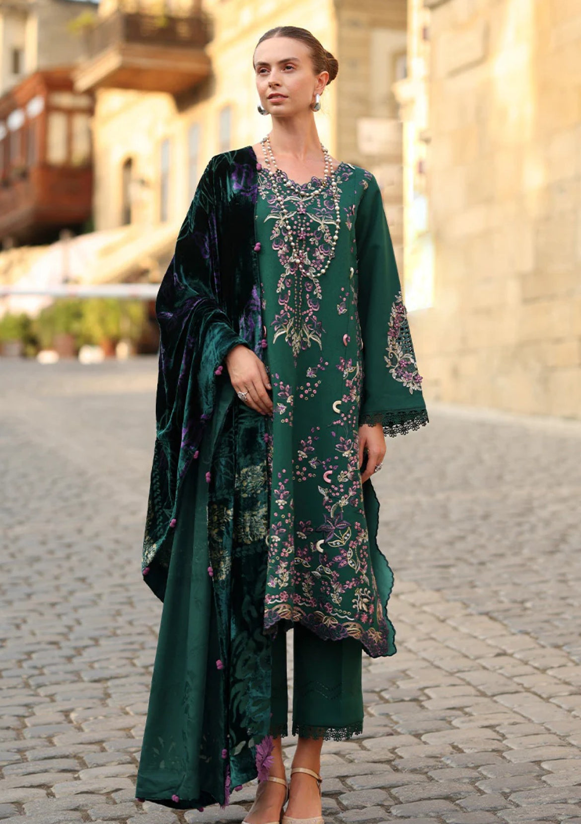 Buy Elegant Winter Wear for Women Saleem Fabrics Traditions Buy Elegant Winter Wear for Women Saleem Fabrics Traditions