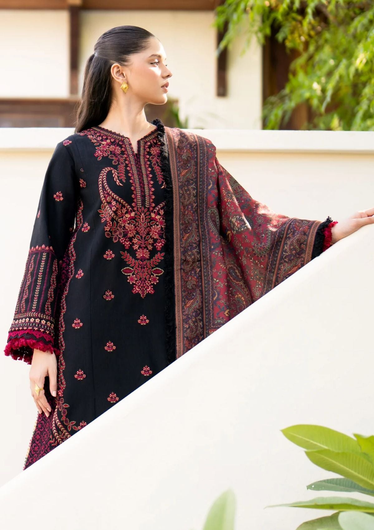 Winter Collection - Xenia - Dhoop Kinaray 24 - DK#03 - SIYAH