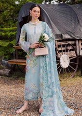 Lawn - Nureh - Gardenia Embroidered & Printed 26 - NSG#209