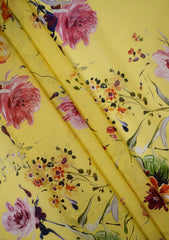 Digital Printed Lawn Fabric - D#10424