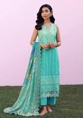 Lawn - Sahar - Mirha 26 - SS1-26-43 - Turquoise Drift