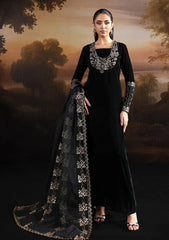 Winter - Alizeh - L’amour 25 - Handmade Velvet - AF-VLT#2212 - Celeste