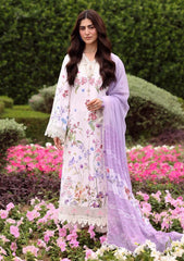 Lawn - Sardinia - Embroidered Eid Edit 26 - SC#1701 - Lavender Clouds