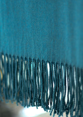 Plain Wool Shawl D - 17 - Zink