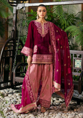 Formals - Zainab Chottani - Luxury Velvet - Unstitched 25 - Rubi