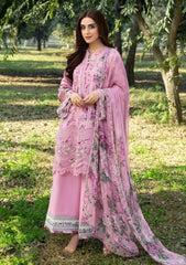 Lawn - Elaf Premium - Chikankari Prints 26 - ERC-3A - MAN MAYAL