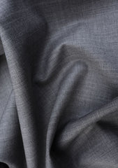 Reda Solid Tropical 130's Wool Fabric - L Grey