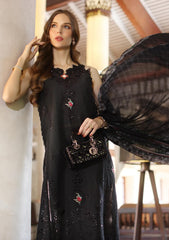 Lawn - Noor By Saadia Asad - Eid Luxury - Handwork Laserkari - NEH25#4A