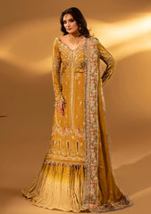 Formals - Aylin - Silk Edit - Unstitched 25 - Mustard Charm