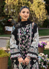 Lawn - Elaf Premium - Luxury Lawn 25 - ELM#04 - Mahjabeen