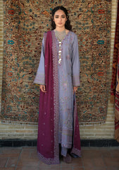 Winter - Mushq - Hemline Bukhara - Unstitched 26 - Old City Bloom