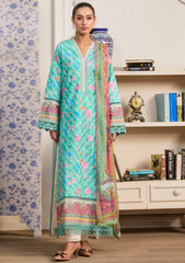 Lawn - Raha - Chikankari Prints 26 - Vol I - D#08