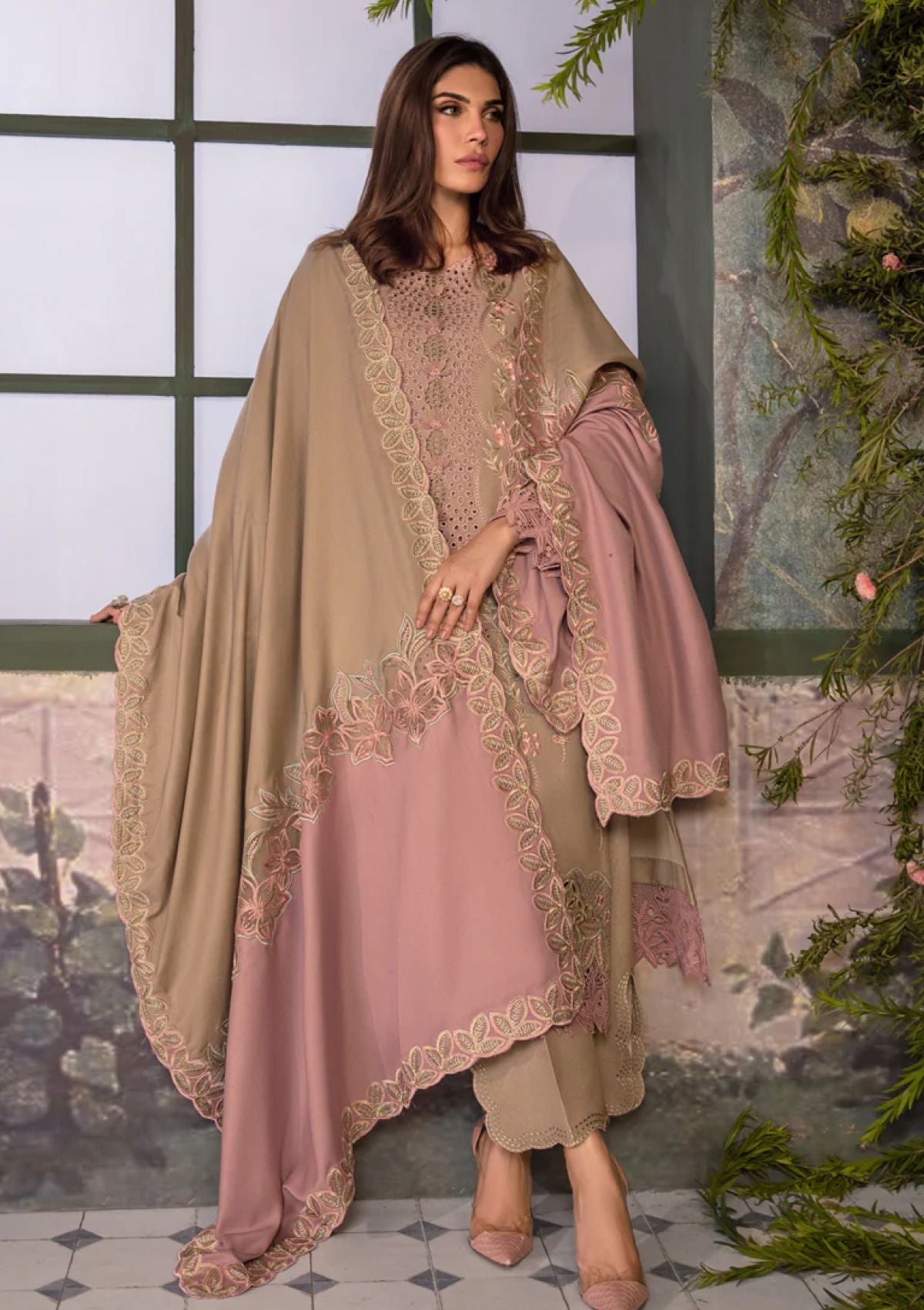 Winter Collection - Rang Rasiya - Premium Edit 24 - RRP#09 - Cappuccino