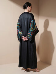 Pret - Moven - Silk Jacquard Women's Shrug - Black