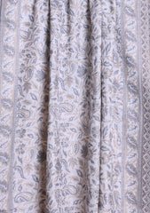 Pashmina Jamawar Scarf D#105 - Fawn