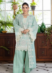 Lawn - Elaf Premium - E.Craft - Chikankari - EEC-3A PARISIAN