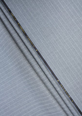 Vitale Barberis Canonico Revenge Super 140's Wool Fabric - L Grey