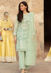 Lawn Collection - Cross Stitch - Premium - CSP24#25 - ICE LILY