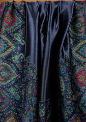 Pashmina Zari Jamawar Shawl D#06 - Blue
