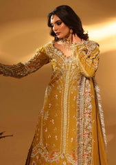 Formals - Aylin - Silk Edit - Unstitched 25 - Mustard Charm