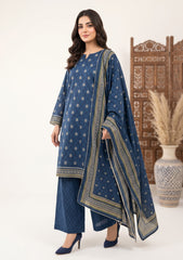Winter - Rubaaiyat - Bana Dora Linen 26 - D#07 - D BLUE