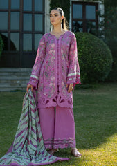 Lawn - Elaf Premium - Prints 25 - EPE-04B - FUCHSIA FANTASY