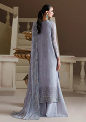Formals - Emaan Adeel - Modern Heirloom Unstitched Chiffon 26 - BLUE VERSE