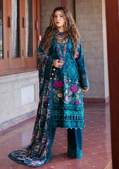 Winter Collection - Maryam Hussain - Winter Shawl 24 - D#1 - Opal