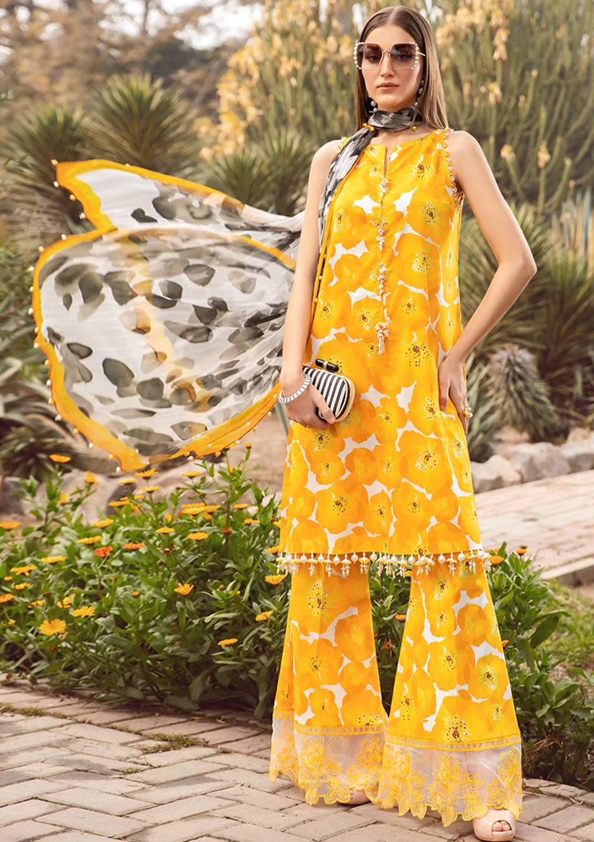 Lawn Collection - Maria B - M Prints - Spring Summer - MM24#12 B