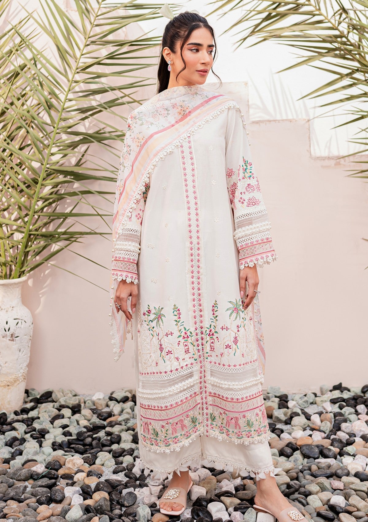 Lawn Collection - Zoya & Fatima - Aman - Isra