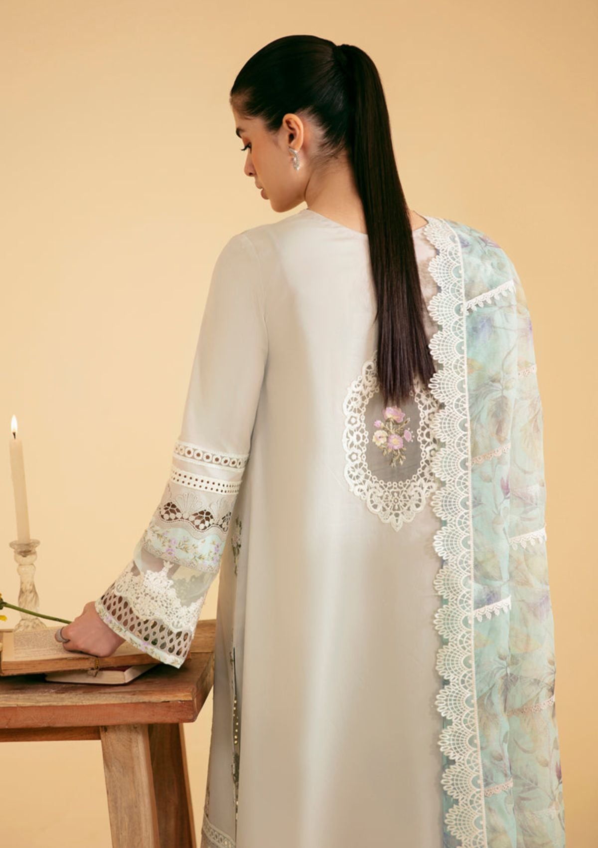 Lawn Collection - Qalamkar - Qlinekari 24 - SQ#13 - AYSEL