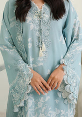 Lawn - Roheenaz - Petals In Print 26 - RUNSS#905 - Azure Botanica