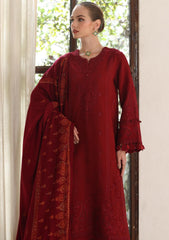 Winter - Noor by Saadia Asad - Pashmina Shawl 25 - NSP#05 - Ember