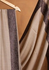 Pashmina Embroidered Border Shawl D#01 - Skin 3