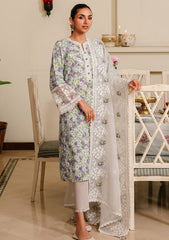 Lawn Collection - Cross Stitch - Eid Lawn - CEL24#08 - LAVENDER STRETCH