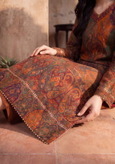 Pret - Riwaj - Silk Kani Zari Jamawar Shirt - Multi