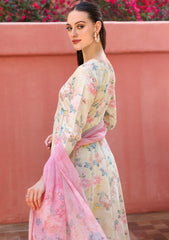 Lawn - Farasha - Aurea - Eid Summer 25 - Meadow Blush