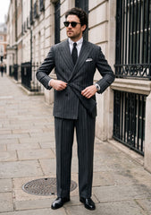 Cavani The Quintessence Super 150'S Wool - Dark Grey